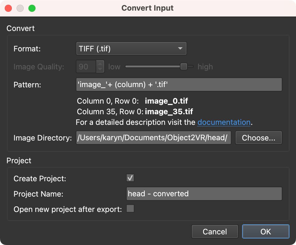 Convert Input