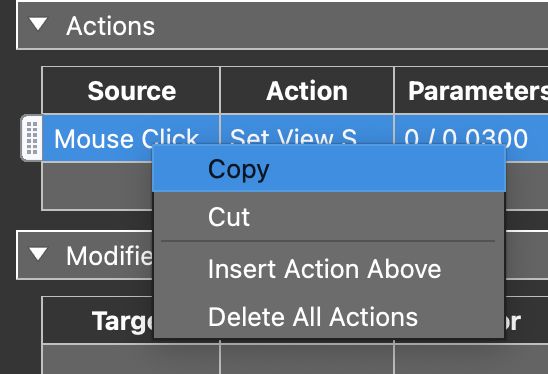 Copy Action