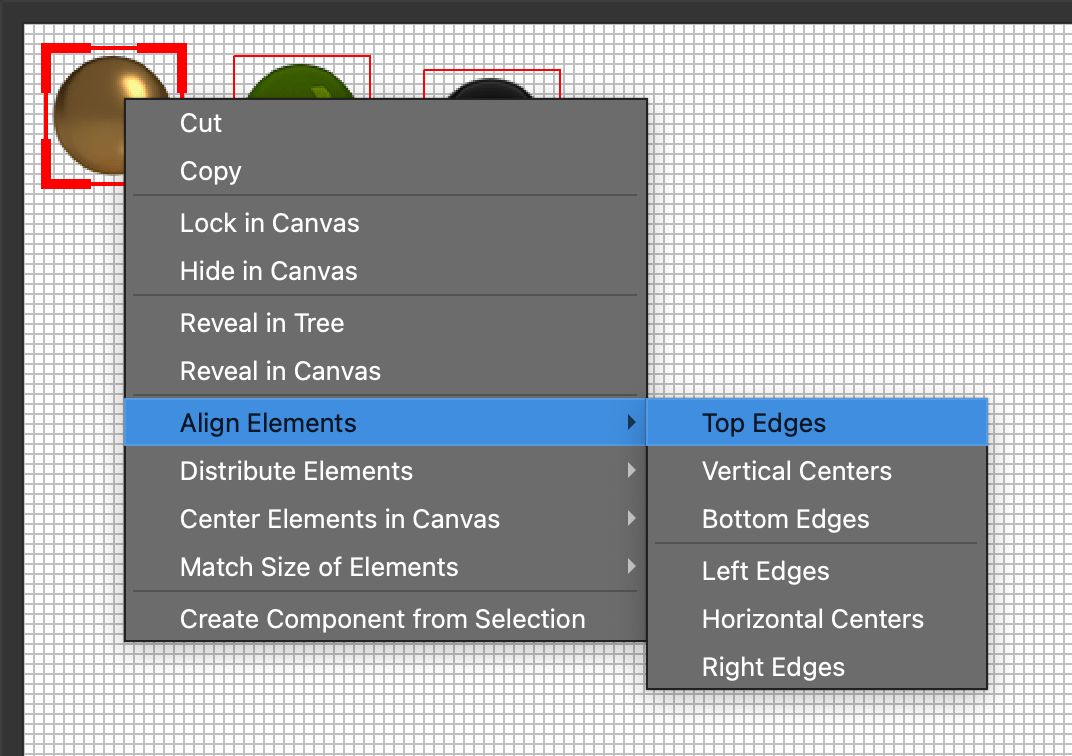 Align the Top Edges