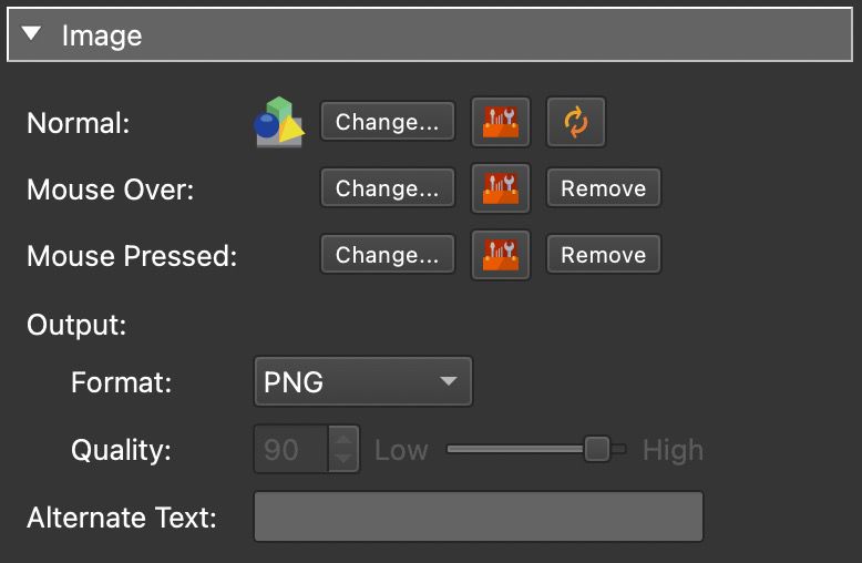 Button Properties
