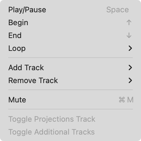 Animation Menu
