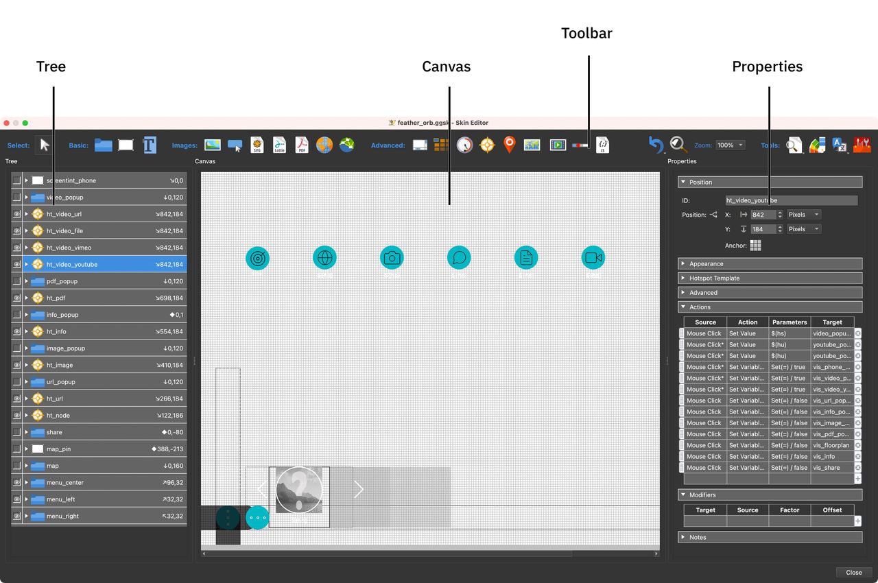 The Skin Editor