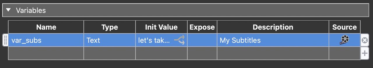 Subtitle Track as variable in Skin Editor.