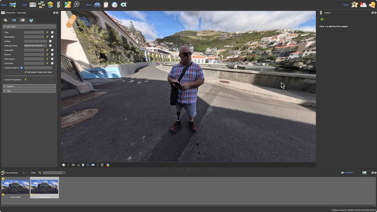 Shot 1. The Main Image. The image to be patched.