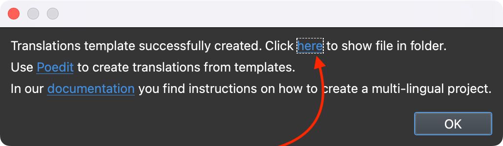 Translation Dialog