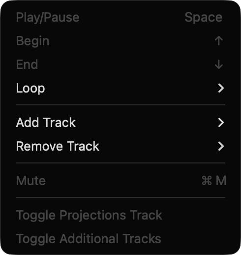 Animation Menu