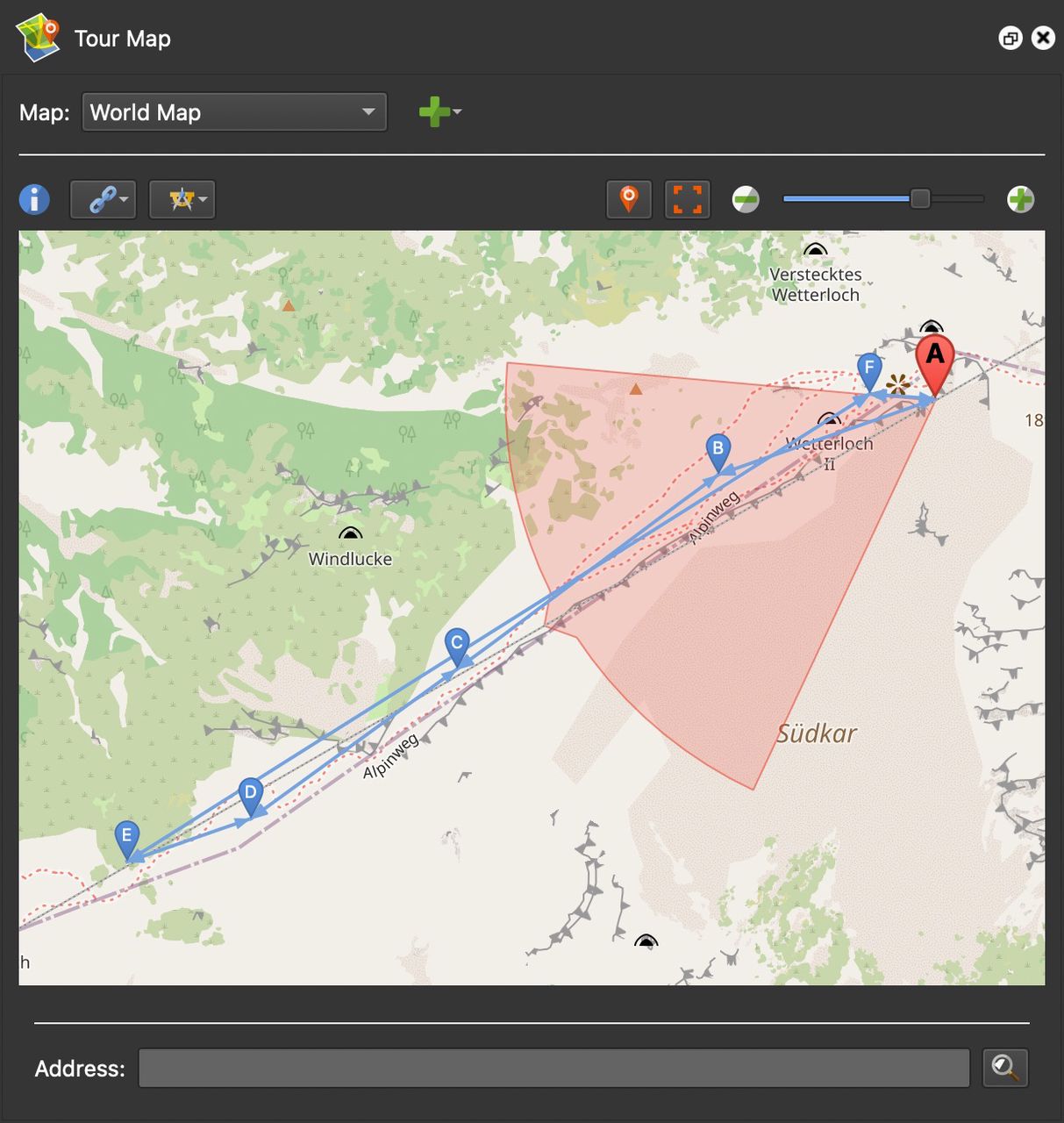 Tour Map