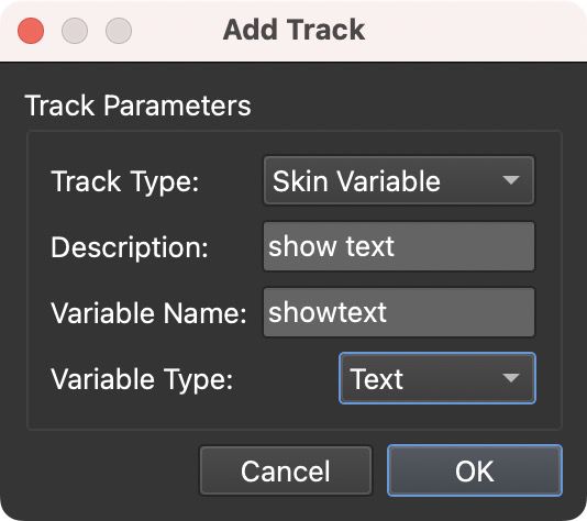 Track Parameters