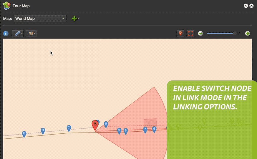 Activate Link Mode