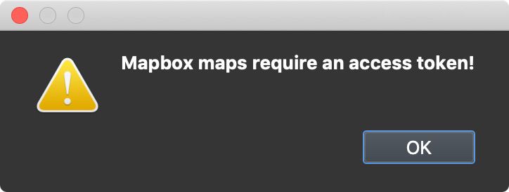 Mapbox warning