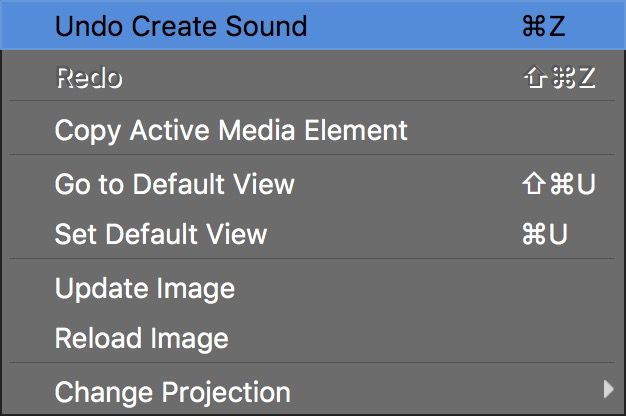 Use Undo to revert.