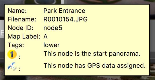 Tour Node’s Tooltip in the Tour Browser