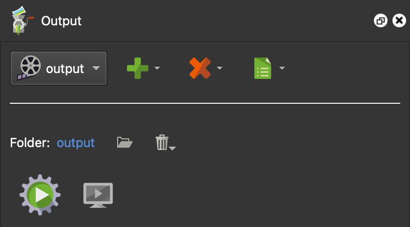 Animation Output