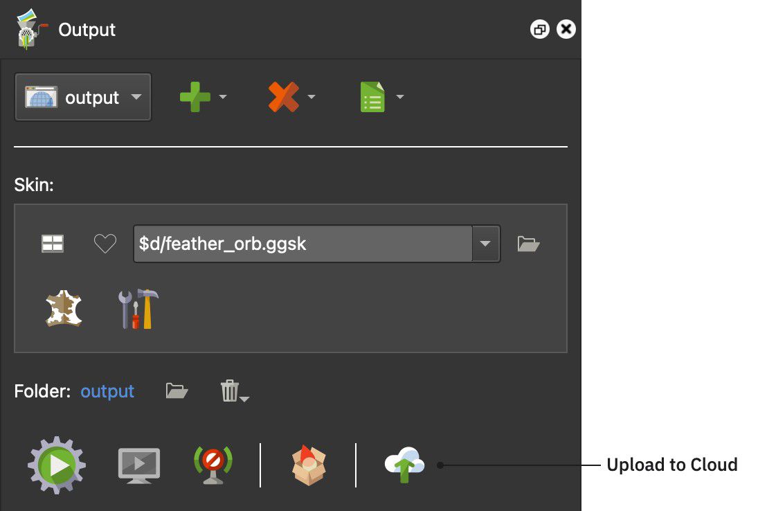 Upload to Cloud