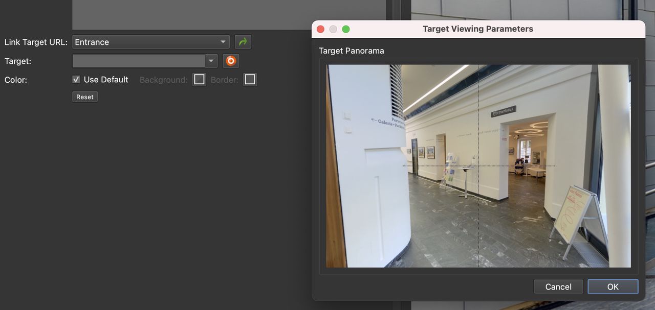 Target Viewing Parameters