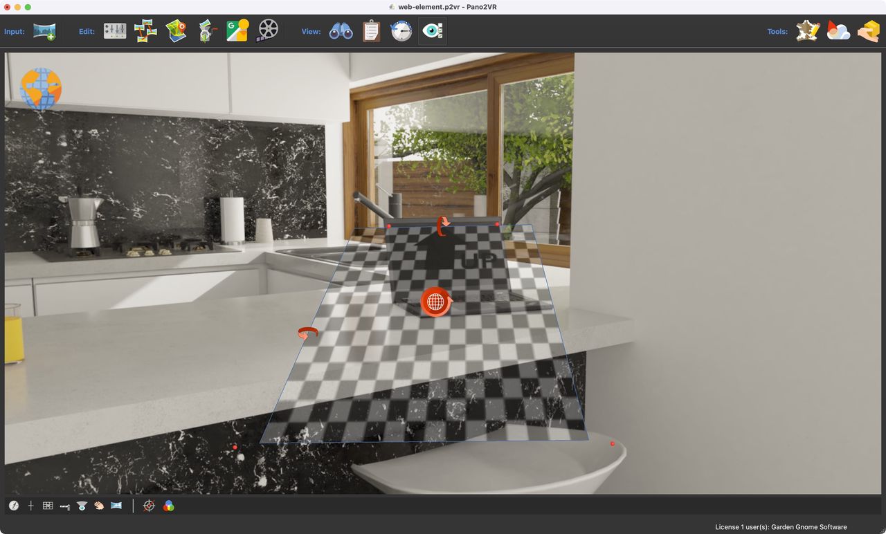 Adding the web element