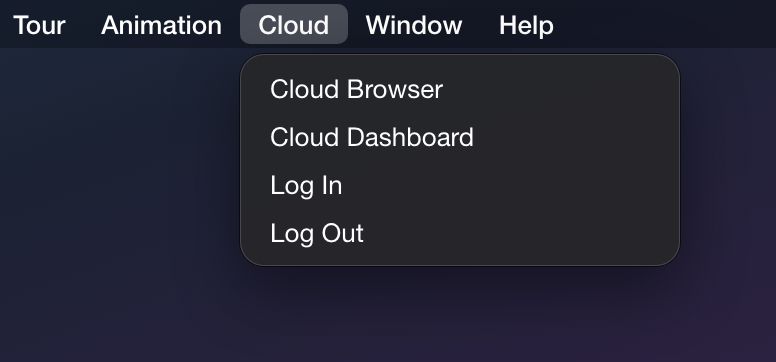 Cloud Menu