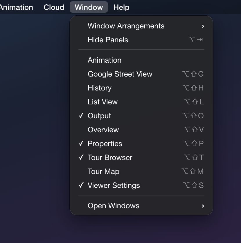 Window Menu