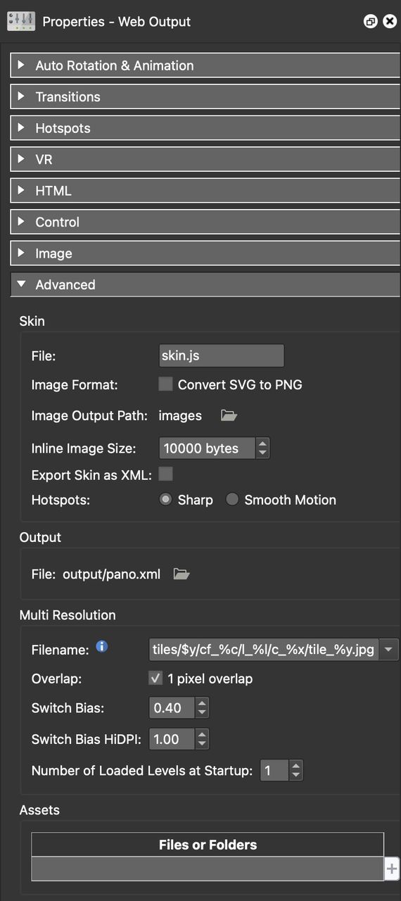 Advanced Settings