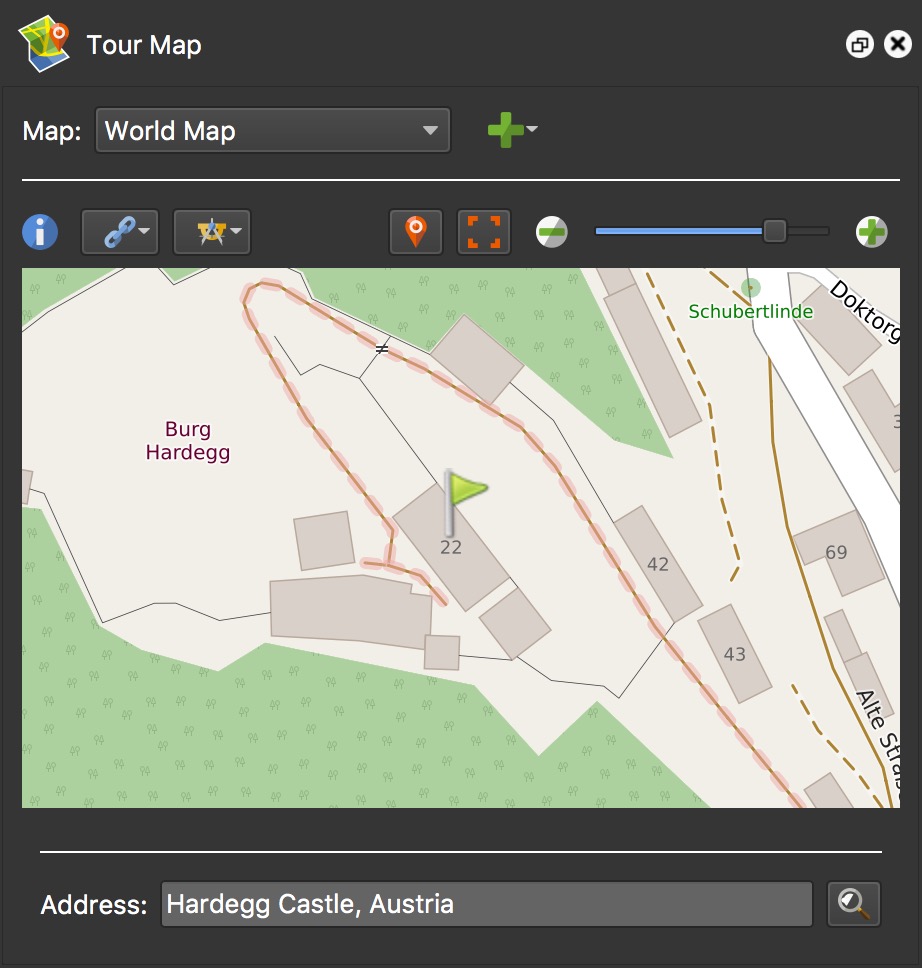 confirm location