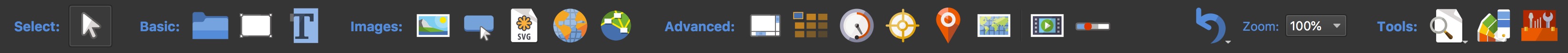 Skin Editor Toolbar toolbar