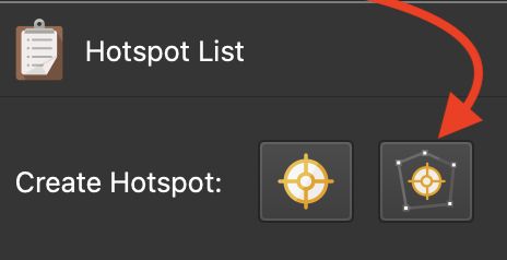 Click Create Polygon Hotspot