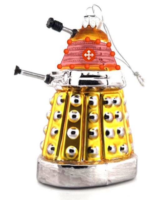 Polygon Hotspot’s Move handle