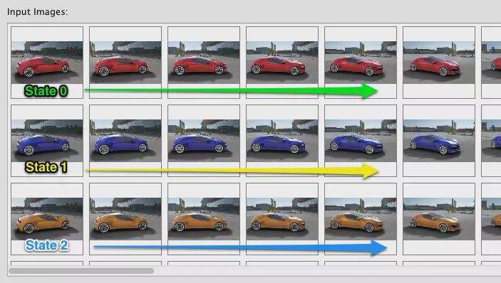 Multiple States of a Single Row Project
