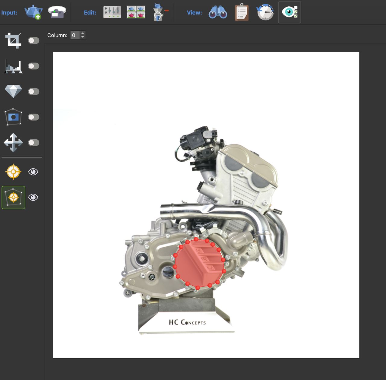 Hotspots in the Viewer