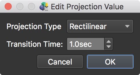 Edit Projection Value