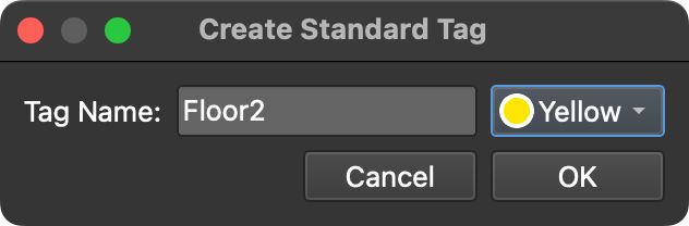 Create Standard Tag