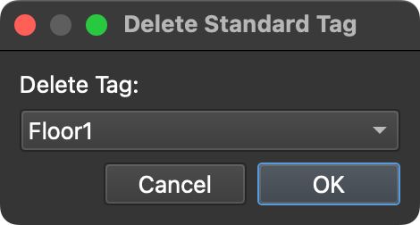 Delete Standard Tag