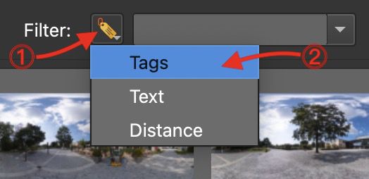 Filter by tags