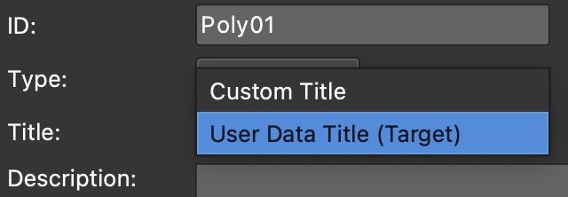 Polygon Hotspot Title
