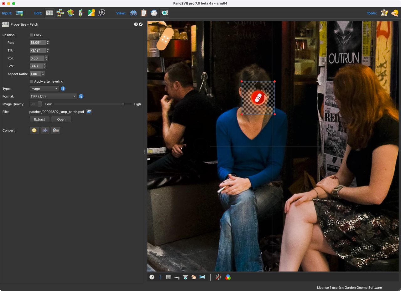 Add Blur Patch