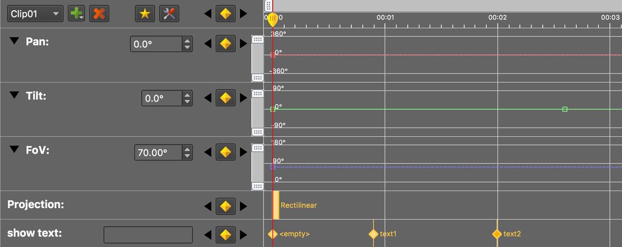 Variable Track with keyframes.