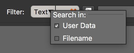 Search for specific text.