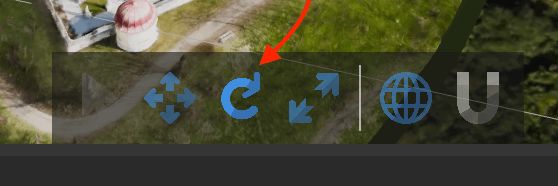 Rotate option in the 3D controller