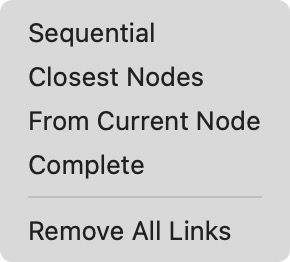 Automatic Linking Menu
