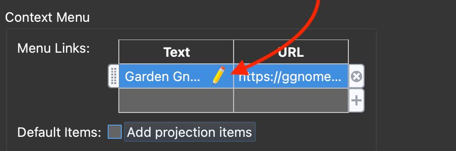 Click Pencil to expand the text field.