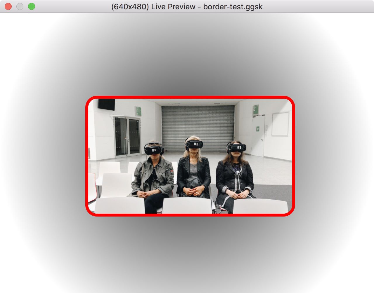 Image with added CSS border