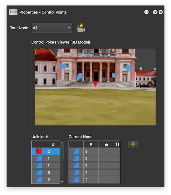 Unlinked Control Points