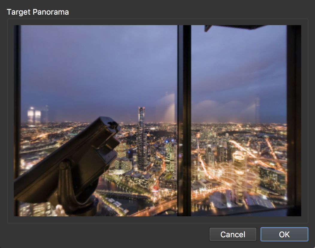 Target View Parameters