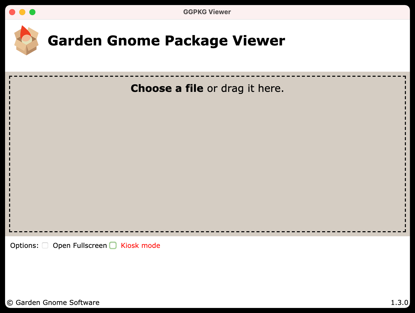 Garden Gnome Package Viewer
