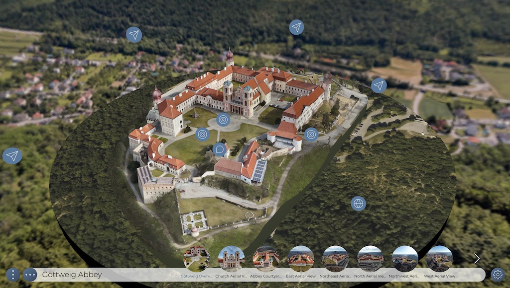 Pano2VR 8 Gottweig 3D Model