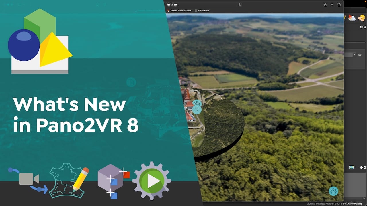 Pano2VR 8 What's New Tutorial Thumbnail