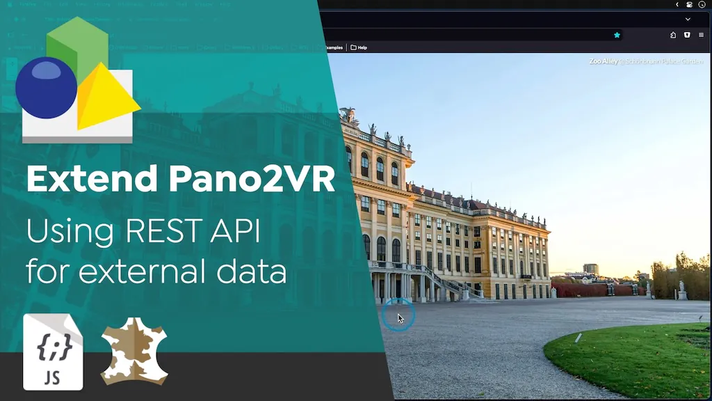 Extending Pano2VR with JavaScript: Using REST API for External Data