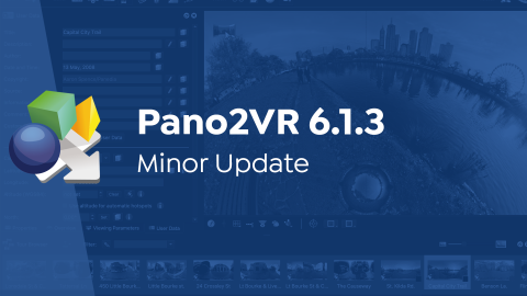 Pano2VR 6.13 - Minor Update